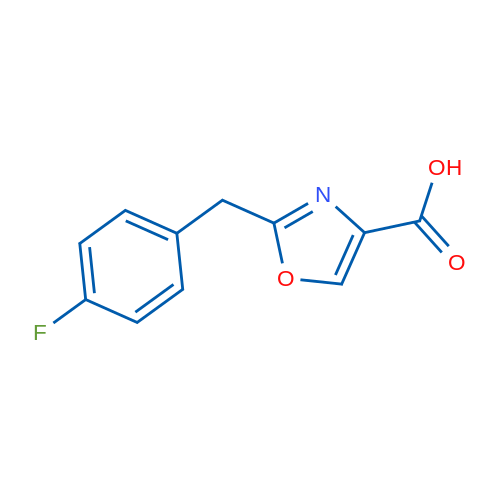 2-(4-Fluorobenzyl)oxazole-4-carboxylic acid 1g