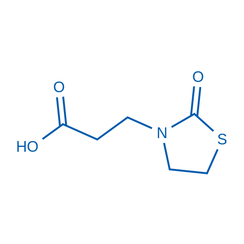 3-(2-Oxothiazolidin-3-yl)propanoic acid 250mg