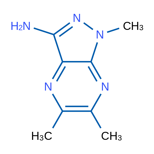 1,5,6-Trimethyl-1H-pyrazolo[3,4-b]pyrazin-3-amine 5g