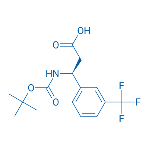 (S)-Boc-3-(trifluoromethyl)-β-Phe-OH 100mg