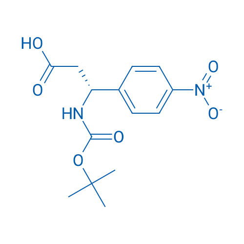 (R)-3-((tert-Butoxycarbonyl)amino)-3-(4-nitrophenyl)propanoic acid 100mg