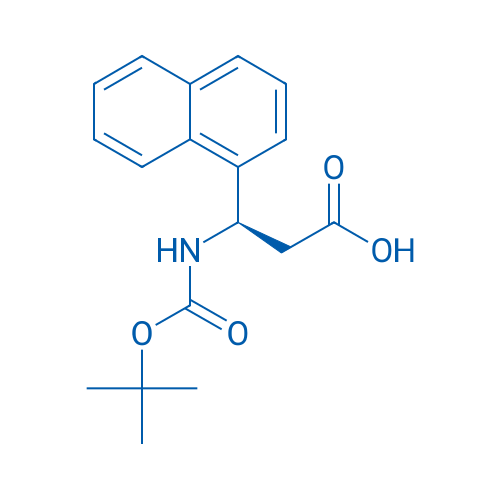 Boc-(R)-3-Amino-3-(1-naphthyl)-propionic acid 250mg