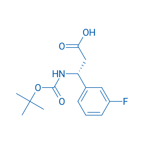 (R)-3-tert-Butoxycarbonylamino-3-(3-fluorophenyl)propionic acid 1g