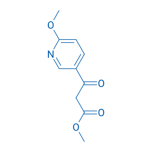 6-Methoxy-b-oxo-3-pyridinepropanoic acid methyl ester 1g