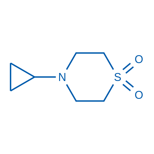 4-Cyclopropylthiomorpholine 1,1-dioxide 100mg