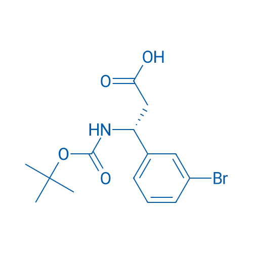 (R)-3-(3-Bromophenyl)-3-((tert-butoxycarbonyl)amino)propanoic acid 5g