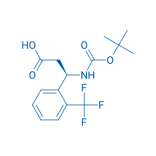 (R)-3-((tert-Butoxycarbonyl)amino)-3-(2-(trifluoromethyl)phenyl)propanoic acid 1g