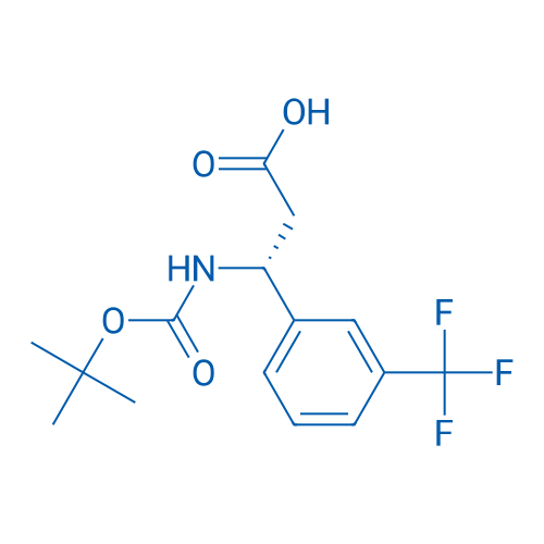 (R)-Boc-3-(trifluoromethyl)-β-Phe-OH 250mg