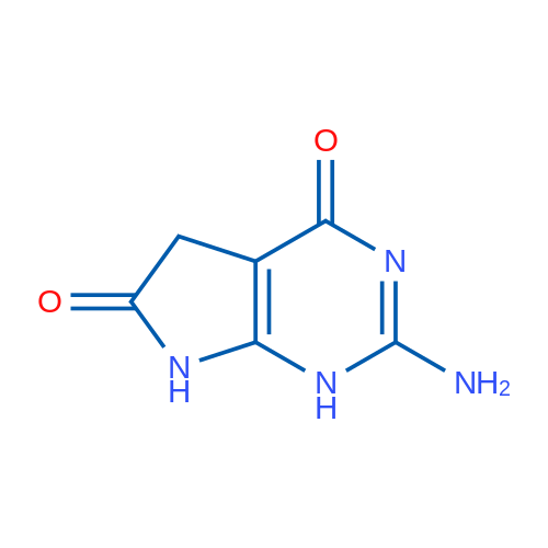 2-Amino-1H-pyrrolo[2,3-d]pyrimidine-4,6(5H,7H)-dione 1g