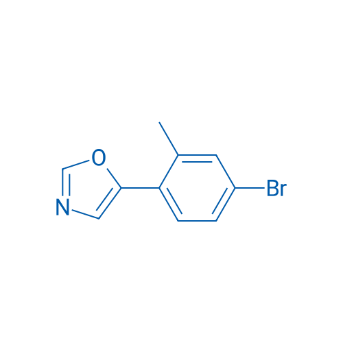5-(4-Bromo-2-methylphenyl)oxazole 250mg