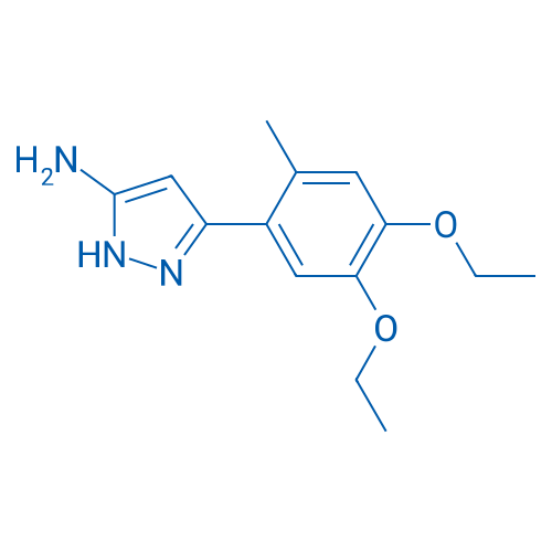 3-(4,5-Diethoxy-2-methylphenyl)-1H-pyrazol-5-amine 1g