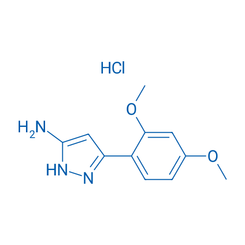 3-(2,4-Dimethoxyphenyl)-1H-pyrazol-5-amine hydrochloride 1g