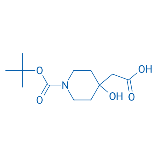 2-(1-(tert-Butoxycarbonyl)-4-hydroxypiperidin-4-yl)acetic acid 100mg