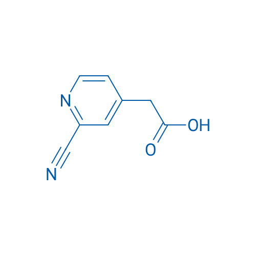 2-(2-Cyanopyridin-4-yl)acetic acid 250mg