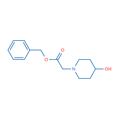 Benzyl 2-(4-hydroxypiperidin-1-yl)acetate 1g