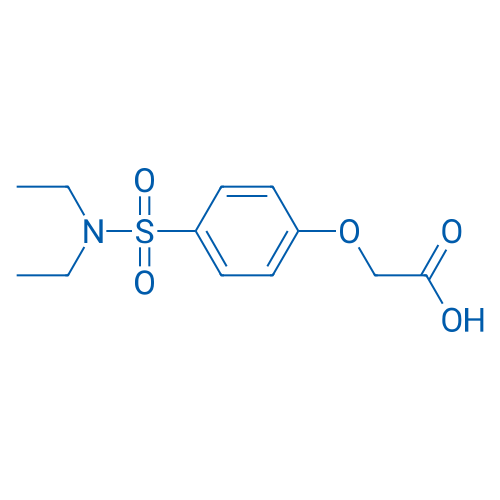 (4-Diethylsulfamoyl-phenoxy)-acetic acid 1g