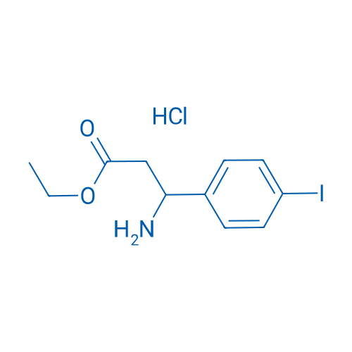 Ethyl 3-amino-3-(4-iodophenyl)propanoate hydrochloride 1g