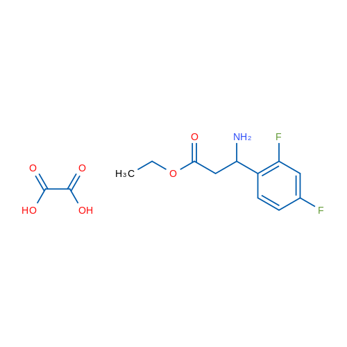 EThyl 3-amino-3-(2,4-difluorophenyl)propanoate oxalate 1g
