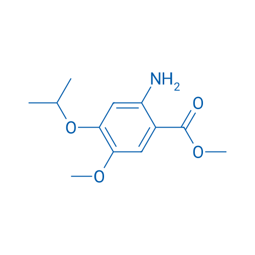 Methyl 2-amino-4-isopropoxy-5-methoxybenzoate 250mg