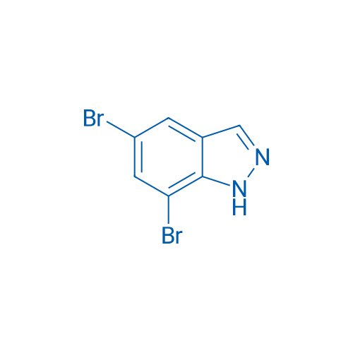 5,7-Dibromo-1H-indazole 1g