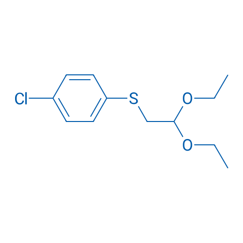 (4-Chlorophenyl)(2,2-diethoxyethyl)sulfane 250mg