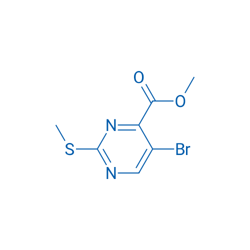 Methyl 5-bromo-2-(methylthio)pyrimidine-4-carboxylate 1g
