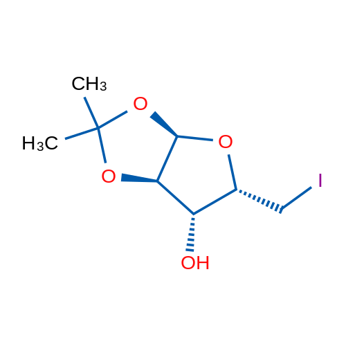(3Ar,5s,6r,6ar)-5-(iodomethyl)-2,2-dimethyl-tetrahydro-2h-furo[2,3-d][1,3]dioxol-6-ol 1g