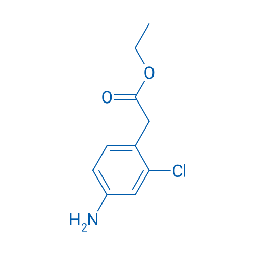 Ethyl 2-(4-amino-2-chlorophenyl)acetate 100mg