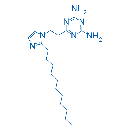 6-(2-(2-Undecyl-1H-imidazol-1-yl)ethyl)-1,3,5-triazine-2,4-diamine 5g