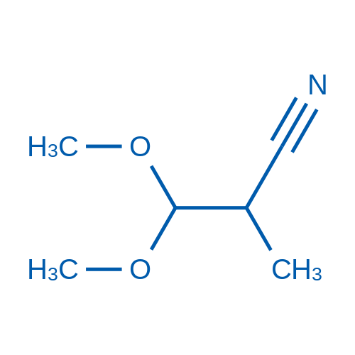 3,3-Dimethoxy-2-methylpropanenitrile 1g