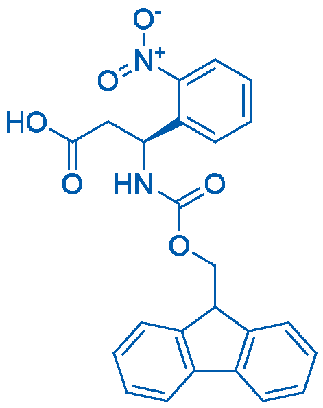 Fmoc-L-b-Phe(2-NO2)-OH 100mg
