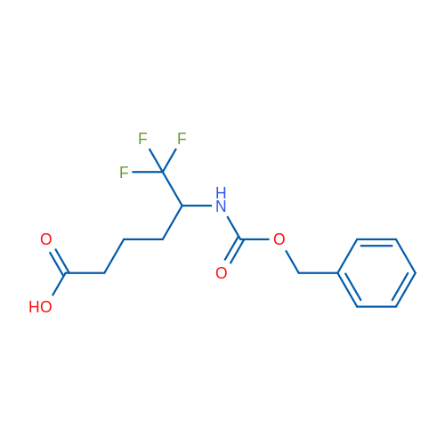 5-{[(benzyloxy)carbonyl]amino}-6,6,6-trifluorohexanoic acid 1g