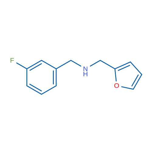 N-(3-Fluorobenzyl)-1-(furan-2-yl)methanamine 1g