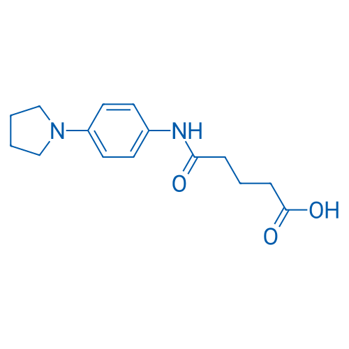 5-Oxo-5-((4-(pyrrolidin-1-yl)phenyl)amino)pentanoic acid 1g