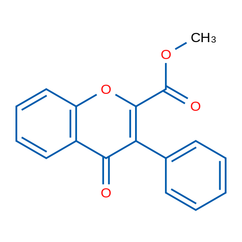 Methyl 4-oxo-3-phenyl-4H-chromene-2-carboxylate 250mg