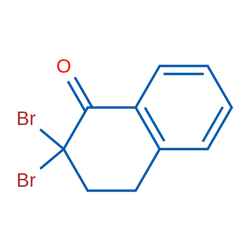 2,2-Dibromo-3,4-dihydronaphthalen-1(2H)-one 250mg