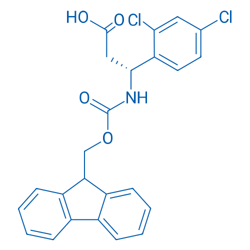 Fmoc-D-β-Phe(2,4-DiCl)-OH 250mg