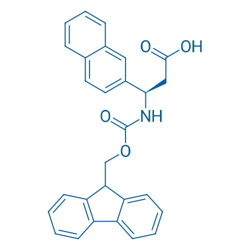 Fmoc-D-β-Ala-(2-naphthyl)-OH 250mg