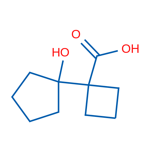 1-(1-Hydroxycyclopentyl)cyclobutane-1-carboxylic acid 1g