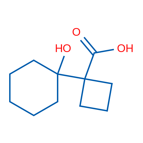 1-(1-Hydroxycyclohexyl)cyclobutane-1-carboxylic acid 1g