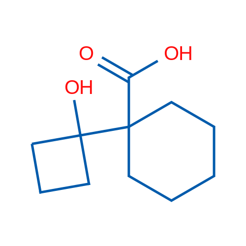 1-(1-Hydroxycyclobutyl)cyclohexane-1-carboxylic acid 1g