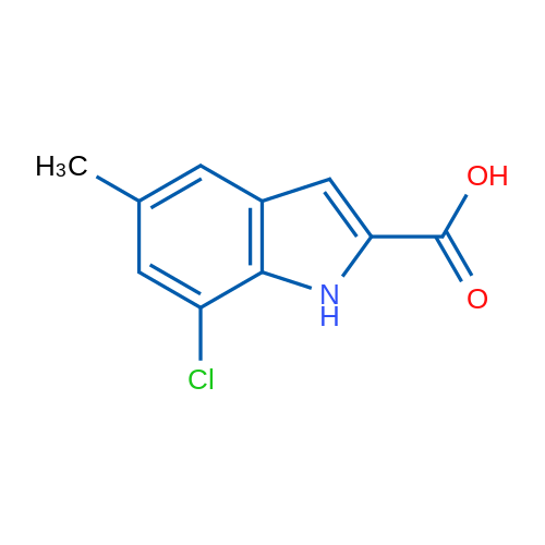 7-Chloro-5-methyl-1h-indole-2-carboxylic acid 1g