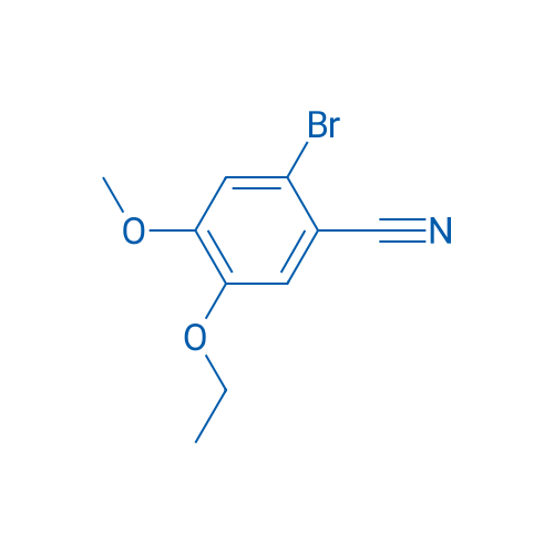 2-Bromo-5-ethoxy-4-methoxybenzonitrile 250mg