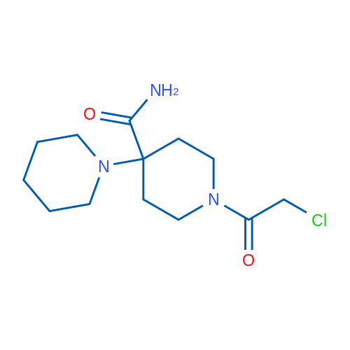 1'-(2-Chloroacetyl)-[1,4'-bipiperidine]-4'-carboxamide 1g