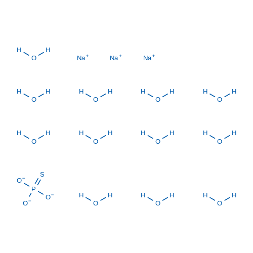 Sodiumthiophosphatedodecahydrate 25g
