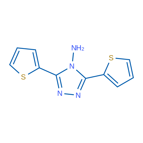 Bis(thiophen-2-yl)-4H-1,2,4-triazol-4-amine 1g