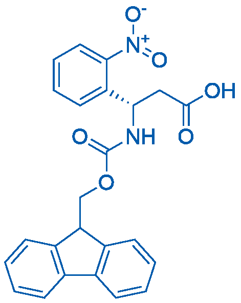 Fmoc-D-β-Phe(2-NO2)-OH 250mg