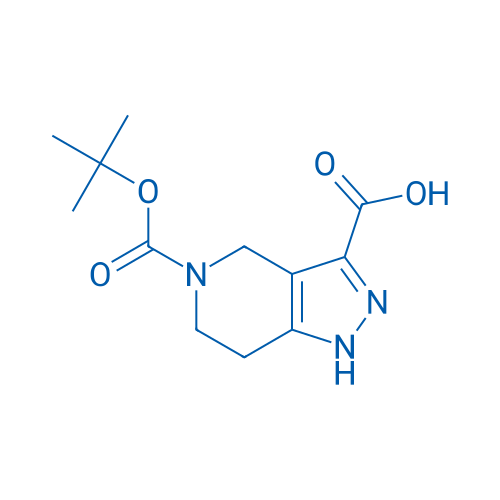 5-(tert-Butoxycarbonyl)-4,5,6,7-tetrahydro-1H-pyrazolo[4,3-c]pyridine-3-carboxylic acid 250mg