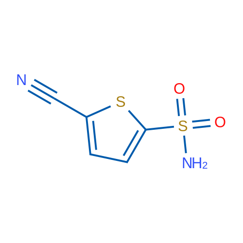 5-Cyanothiophene-2-sulfonamide 1g