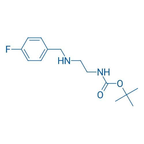tert-Butyl (2-((4-fluorobenzyl)amino)ethyl)carbamate 1g